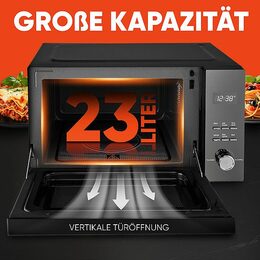ProfiCook MWG 1204 mikrovlná trouba s grilem,skokeram.