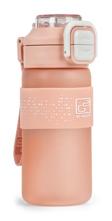 Láhev G21 na pití 600 ml 2v1, růžová zmrzlá