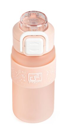 Láhev G21 na pití 600 ml 2v1, růžová zmrzlá