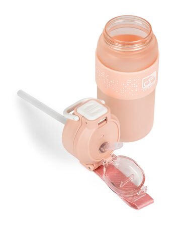Láhev G21 na pití 600 ml 2v1, růžová zmrzlá