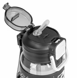 Láhev G21 na pití 1000 ml 2v1, šedá