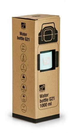 Láhev G21 na pití 1000 ml 2v1, mátová zmrzlá