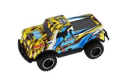 Auto RC Pick-up terénní 27MHz plast 17cm dobíjecí pack+baterie v krabici 26x11x13cm