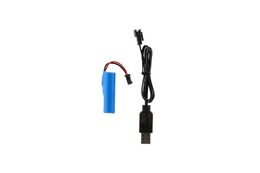 Auto RC Pick-up terénní 27MHz plast 17cm dobíjecí pack+baterie v krabici 26x11x13cm