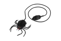 Pavouk skákající plyš/plast 7cm v sáčku 14x19x3cm