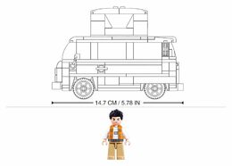 Sluban Model Bricks M38-B1192 Obytný vůz TS-2 v měřítku 1:35