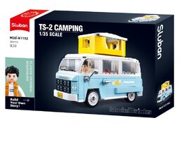 Sluban Model Bricks M38-B1192 Obytný vůz TS-2 v měřítku 1:35