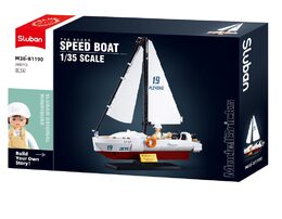 Sluban Model Bricks M38-B1190 Rychlá loď Rodeo v měřítku 1:35
