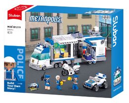 Sluban Metropolis M38-B1219 Mobilní velitelské centrum zásahové jednotky