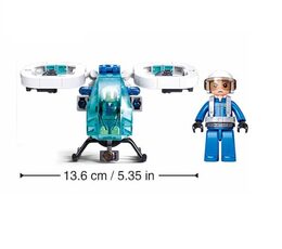 Sluban Metropolis M38-B1217C Vrtulník Air Patrol: Vzdušná hlídka