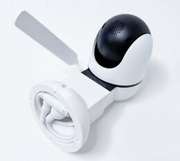 Držák pro kamery TAPO C501GW na stěnu, bílý s krytkou kabelů