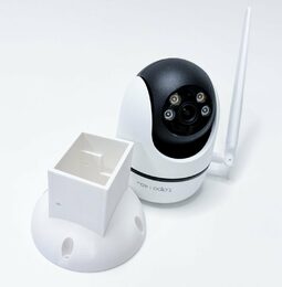 Držák pro kamery TAPO C501GW na stěnu, bílý s krytkou kabelů