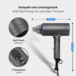 ProfiCare HT 3073 BL cestovní fén