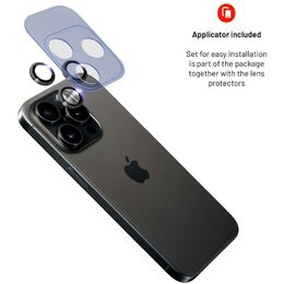 Sapphire Glass iPhone 15Pro/Max BK FIXED