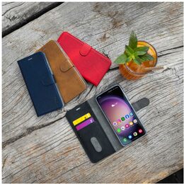 Pouzdro kniha Galaxy A25 5G hnědá FIXED