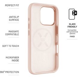MagFlow iPhone 16 Pro růžový FIXED