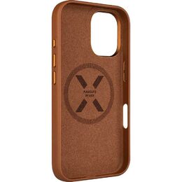 MagLeather iPhone 16 hnědý FIXED