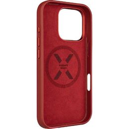 MagLeather iPhone 16 Pro červený FIXED