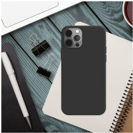 Kryt Story iPhone 16 Plus černý FIXED