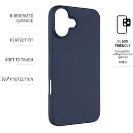 Kryt Story iPhone 16 Plus modrý FIXED