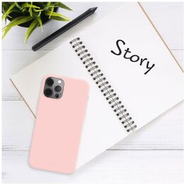 Kryt Story iPhone 16 Plus růžový FIXED