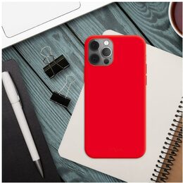 Kryt Story iPhone 16 Plus červený FIXED