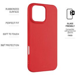 Kryt Story iPhone 16ProMax červený FIXED