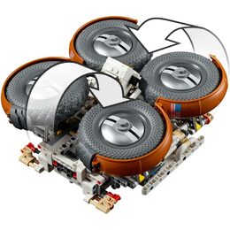 Lunární průzkumné voz. NASA Apollo 42182