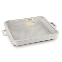 BERLINGERHAUS Pánev grilovací s titanovým povrchem a poklicí 34 cm Sahara Collection BH-7790