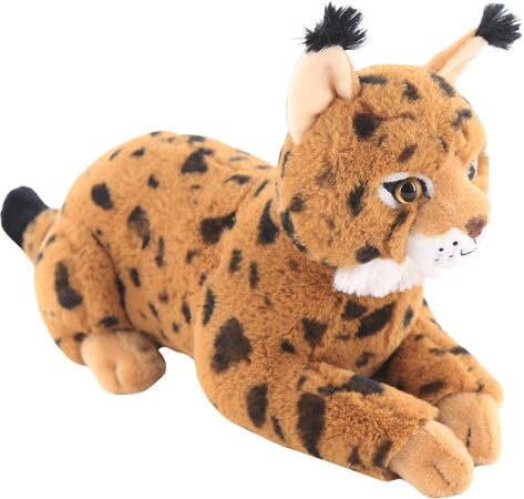 Rys červený ležící 30 cm