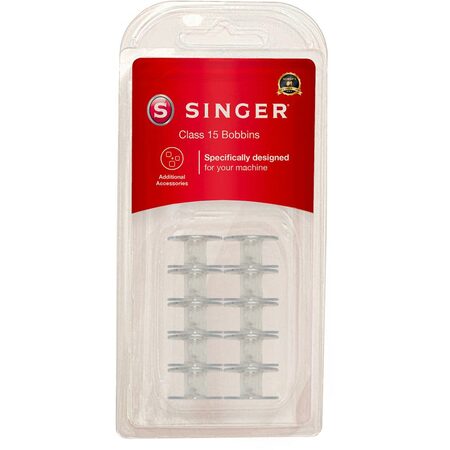 BOBBIN PLASTIC 15 CLASS ROW B SINGER