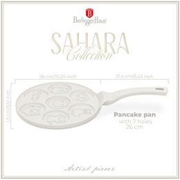 BERLINGERHAUS Lívanečník s titanovým povrchem 26 cm Zvířátka Sahara Collection BH-7800