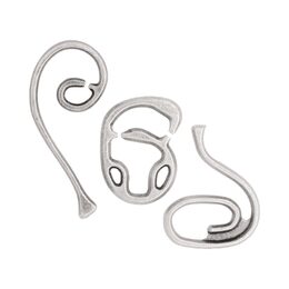 Mini Huzzle Cast - Enigma silver