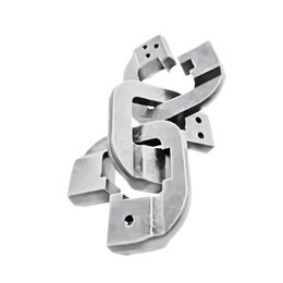 Mini Huzzle Cast - Chain silver