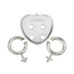 Mini Huzzle Cast - Amour silver