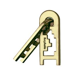 Mini Huzzle Cast - Keyhole gold