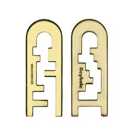 Mini Huzzle Cast - Keyhole gold