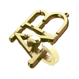 Mini Huzzle Cast - ABC gold