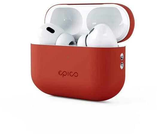 Silikonové pouzdro Epico pro Apple AirPods 4/4 (ANC) červené