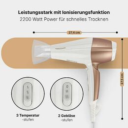 ProfiCare HT 3010 vysoušeč vlasů šampaň