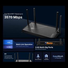 Router TP-Link Archer BE230 - černý