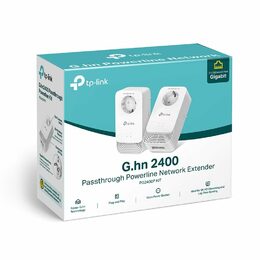 Powerline ethernet TP-Link PGW2440 KIT G.hn adaptér (1428 Mbps), 1x GLan, Wifi AX1800