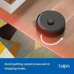 Vysavač TP-Link Tapo RV30 Max robotický s mopem, výkon 5300 Pa
