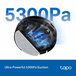 Vysavač TP-Link Tapo RV20 Max Plus robotický s mopem, 5300Pa, MagSlim