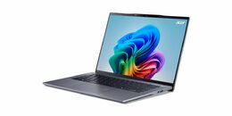 Ntb Acer Swift Go 14 AI (SFG14-01-X2KK) Qualcomm SnapdragonX Plus (X1P 42 100), 14.5", RAM 16GB, SSD 1024 GB, Qualcomm Adreno, FPR, Microsoft Windows 11 Home - šedý