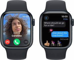 Hodinky Apple Watch Series 9 GPS, 41mm Midnight Aluminium Case with Midnight Sport Band - M/L