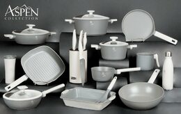 BERLINGERHAUS Kastrol s titanovým povrchem a poklicí 24 cm Aspen Collection BH-8260
