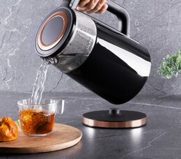 BERLINGERHAUS Rychlovarná konvice s regulací teploty digitální 1,7 l Black Rose Collection BH-9477