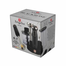BERLINGERHAUS Mixér tyčový s příslušenstvím 6 ks  Black Rose Collection BH-9561