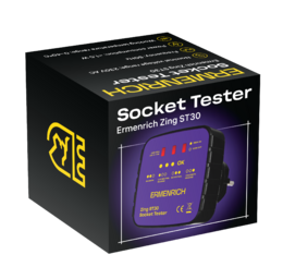 Tester zásuvek Ermenrich Zing ST30